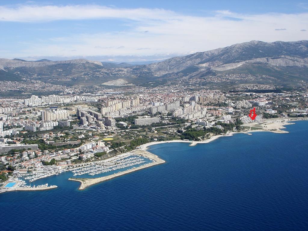 Apartment Marimar, Beachfront 1St Row Spalato Esterno foto